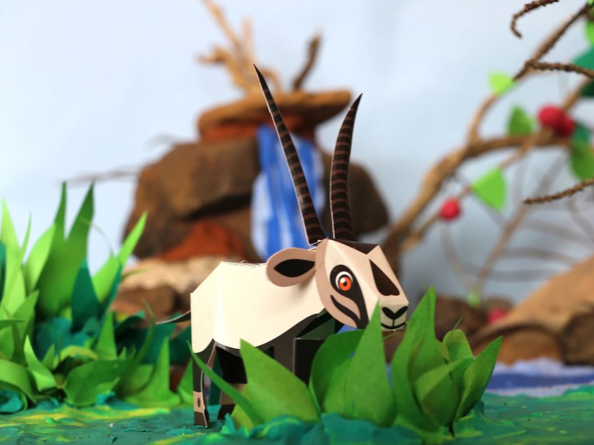 DIY Mini Friends: Box Set of 6 Endangered Animals : Set 1