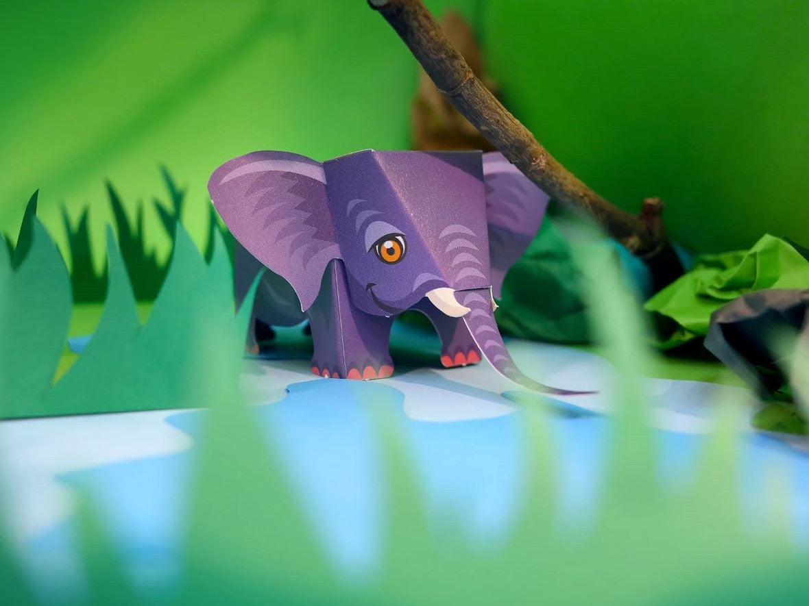 DIY Mini Friends: Box Set of 6 Endangered Animals : Set 1