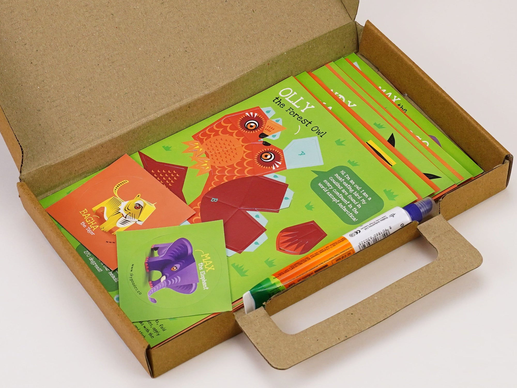 DIY Mini Friends: Box Set of 6 Endangered Animals : Set 1