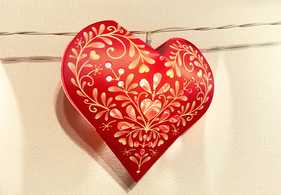Set of 10 Sweet Hearts Fairy Lights
