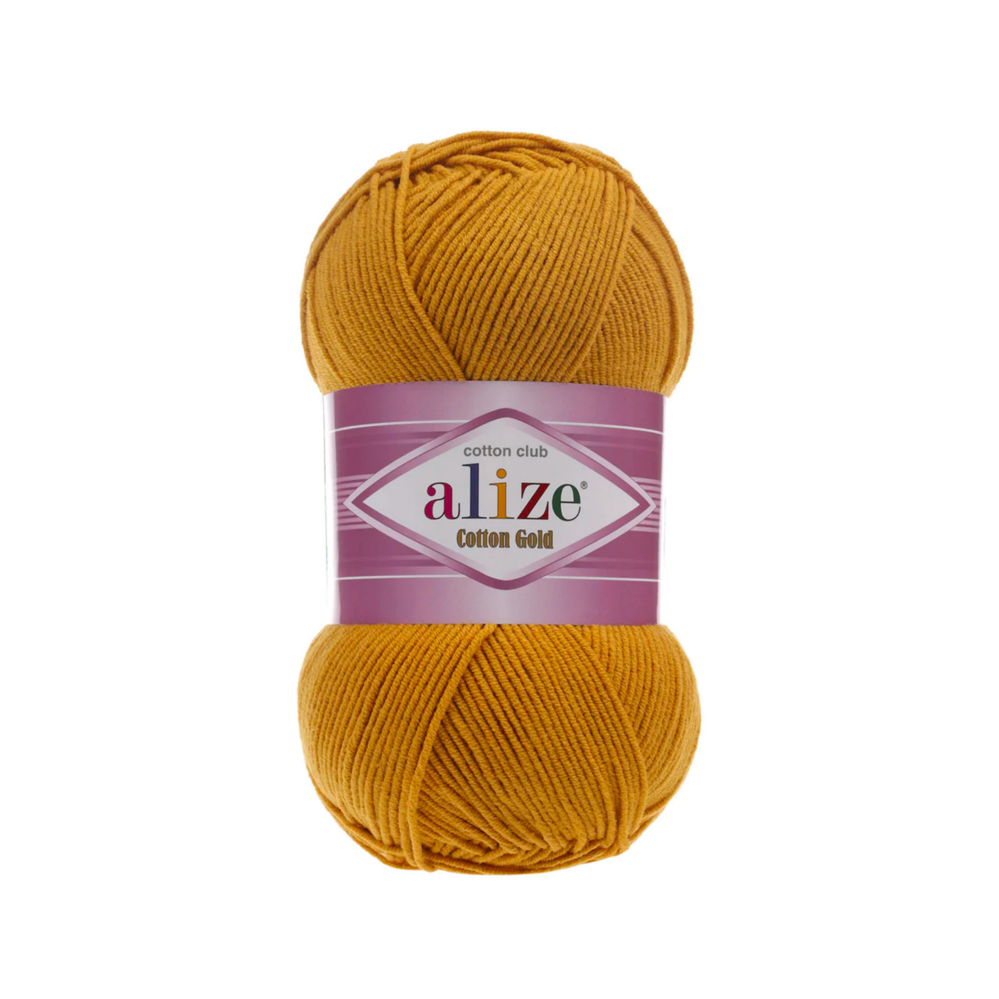 Alize Cotton Gold Knitting Yarn, Yellow - 110