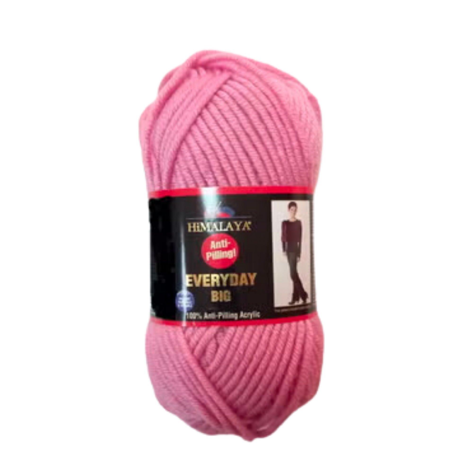Himalaya Everyday 100% Anti-Pilling Acrylic Yarn, Pink Jazz  - 70816