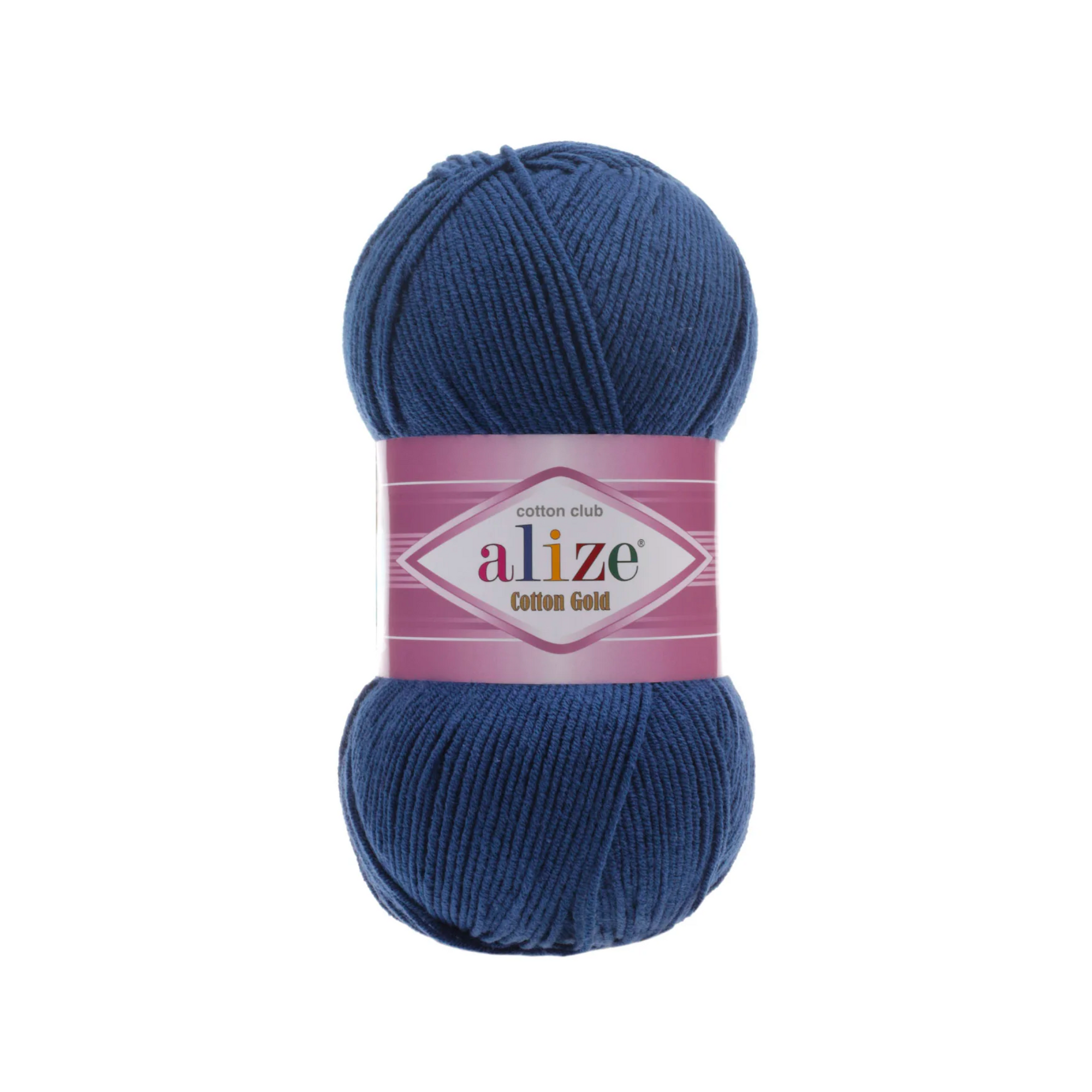 Alize Cotton Gold Knitting Yarn, Mustard Yellow - 02