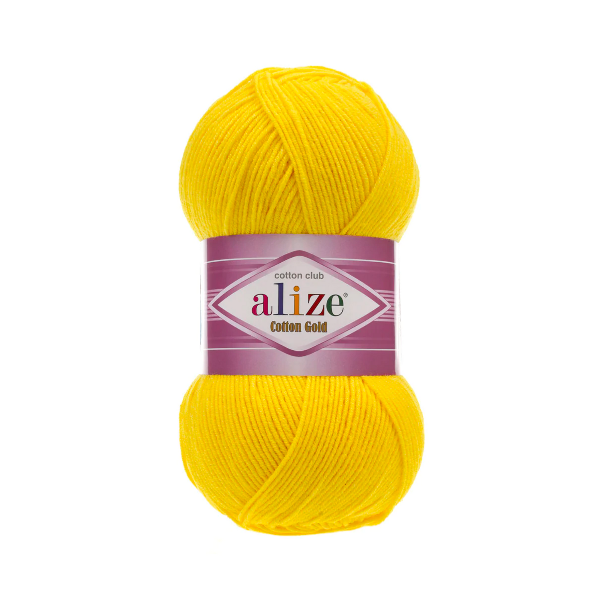 Alize Cotton Gold Yarn Dark Yellow - 216