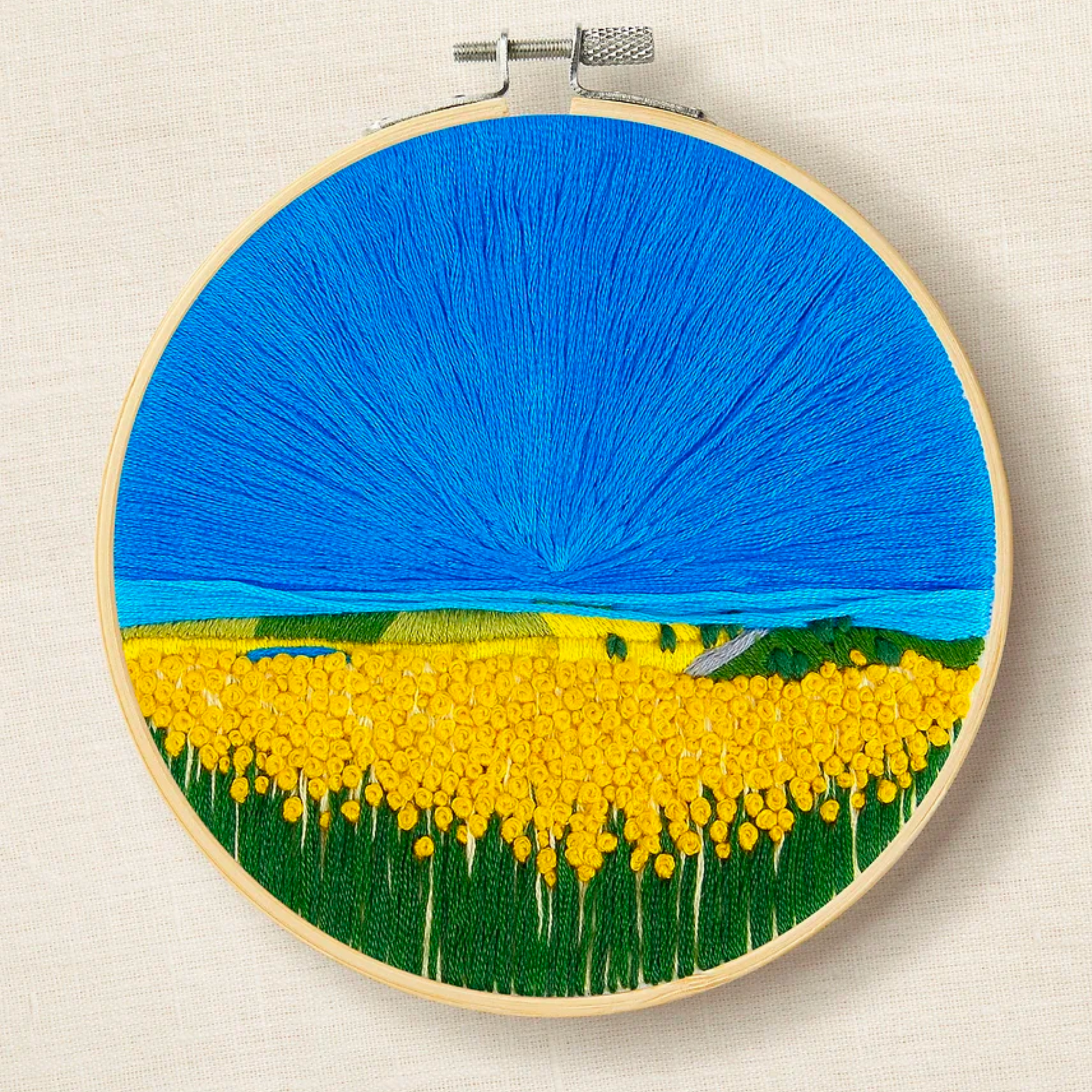 DMC Sunflower Fields  Embroidery Kit TB195