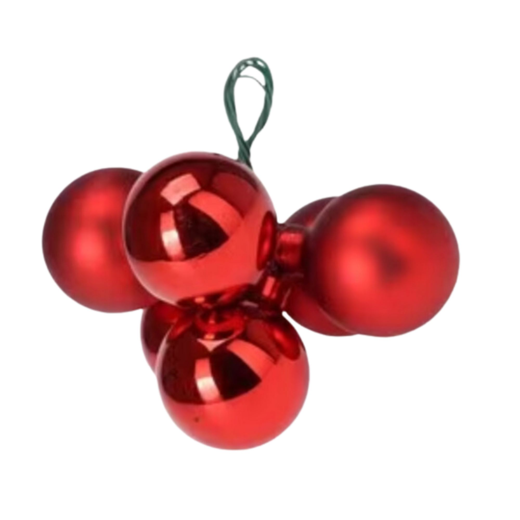 Mini Decorative Christmas Decoration Red Balls