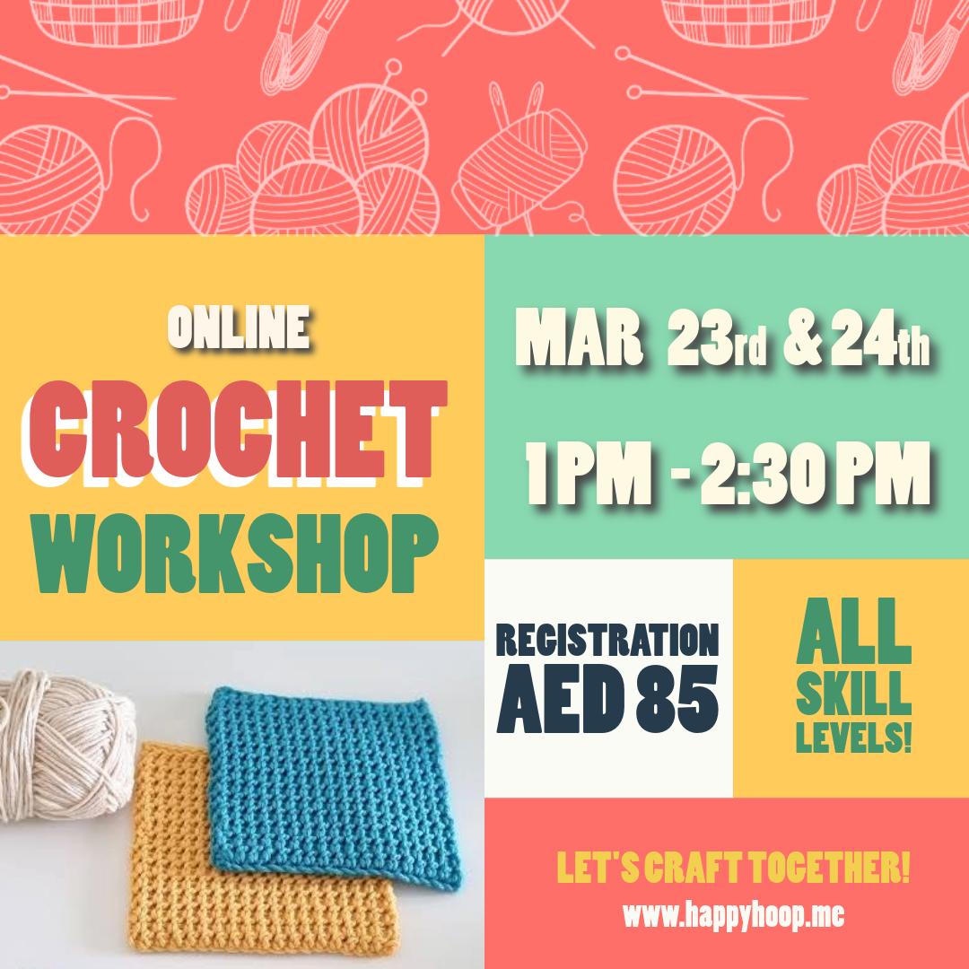 Crochet Beginner Workshop - 2 days