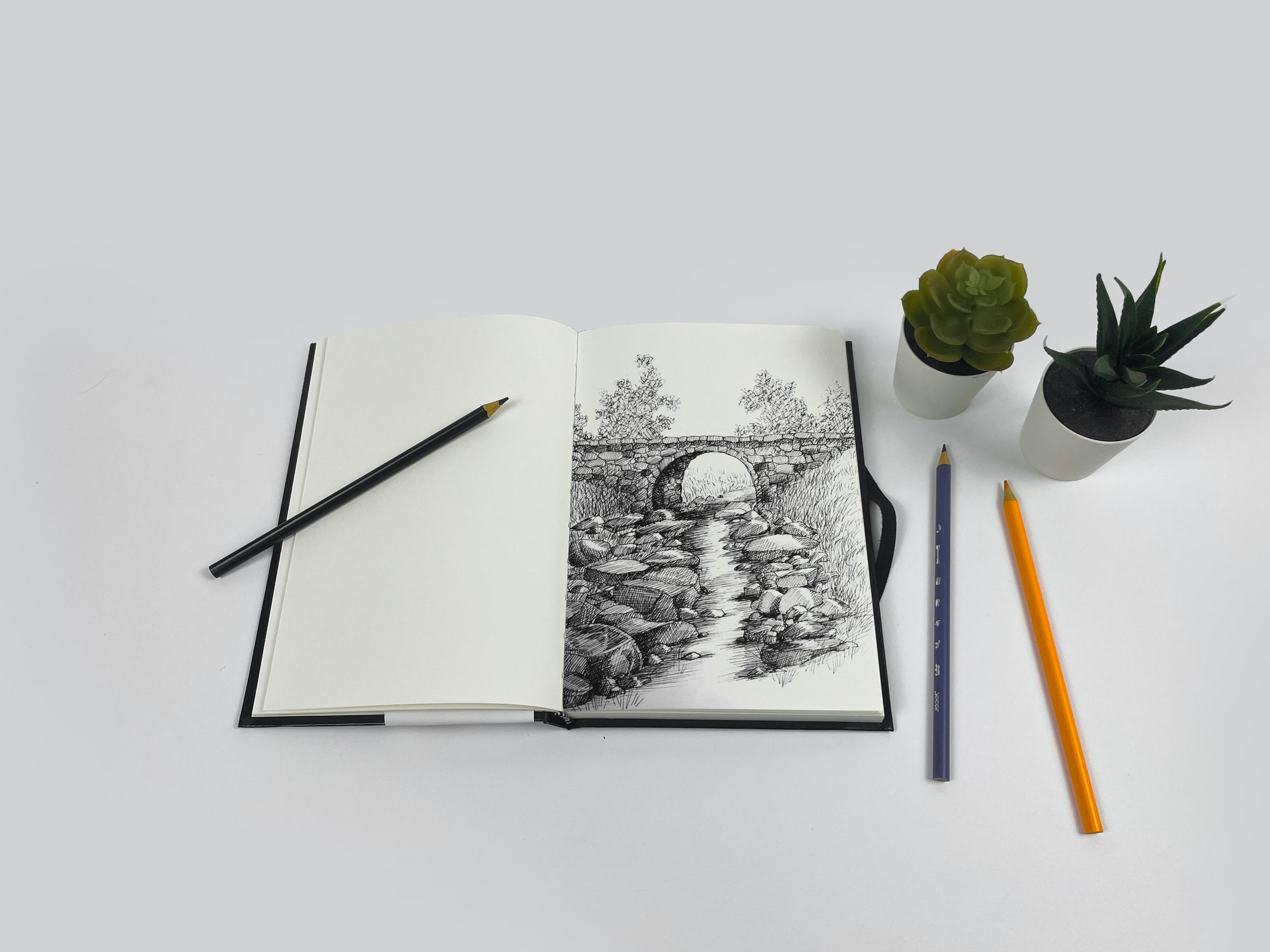 Kiyome SOZO Oxford Sketchbook | 140 GSM | A5 | Hardbound