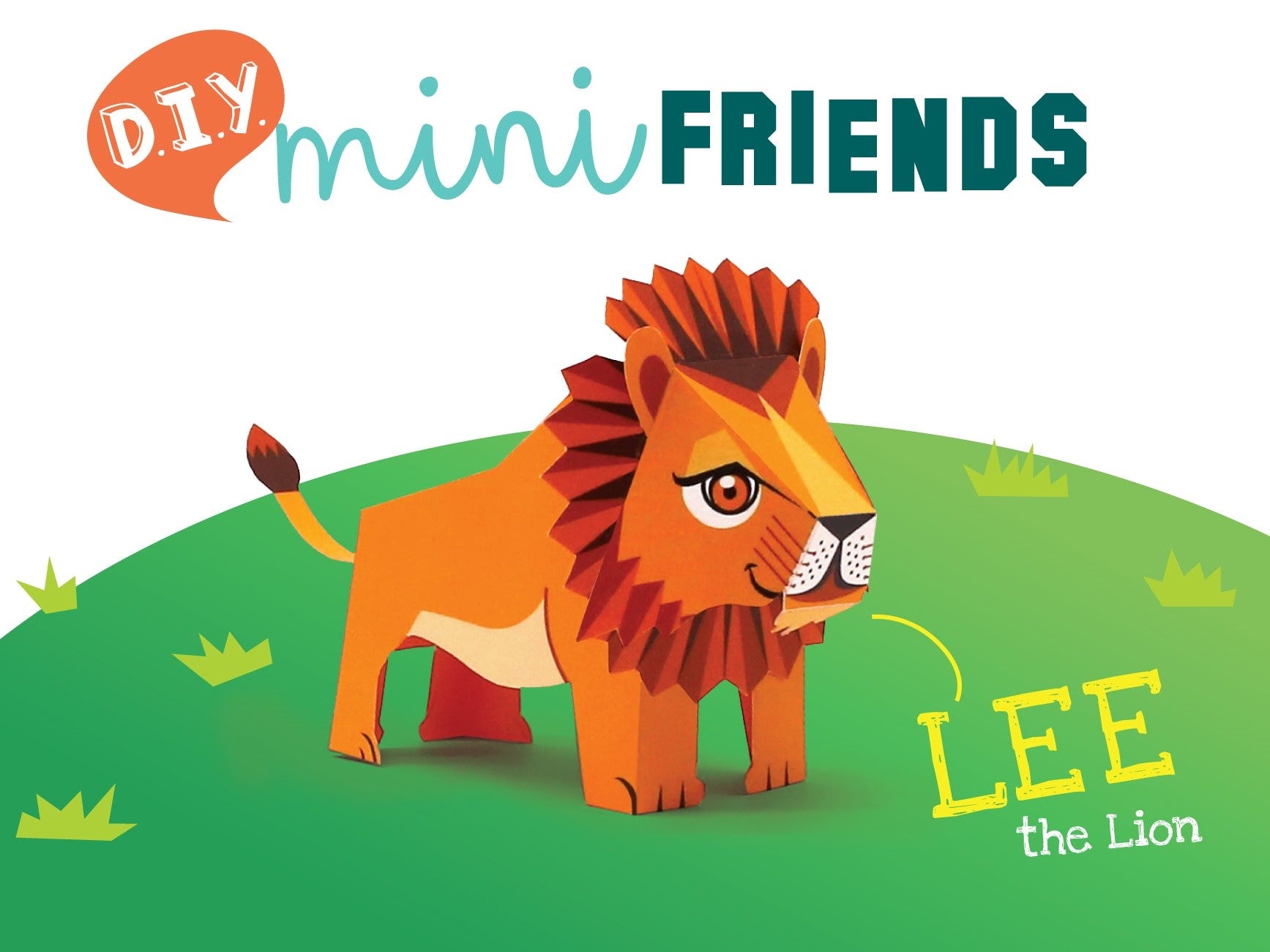 DIY Mini Friends | Endangered Animals Series : Lion