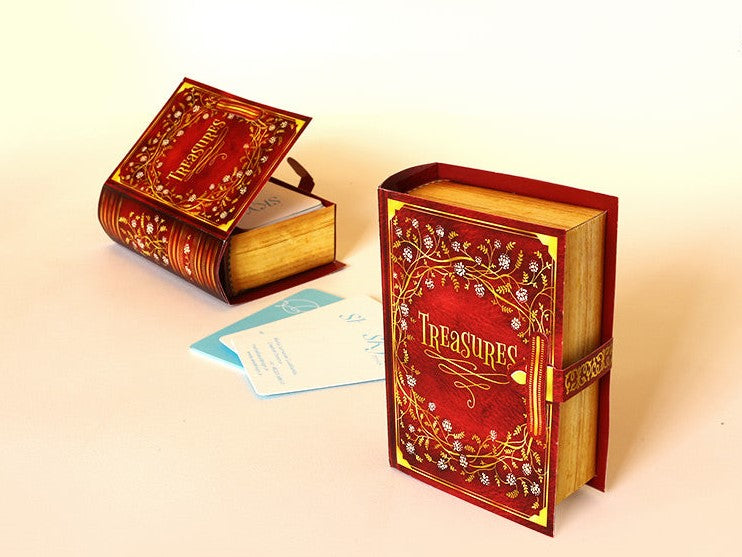 DIY Mini Book Box | Treasures : Red