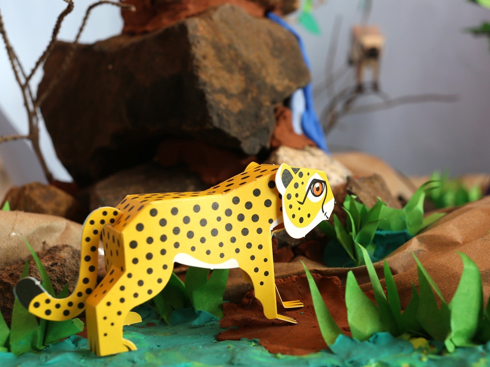 DIY Mini Friends | Endangered Animals Series : Cheetah