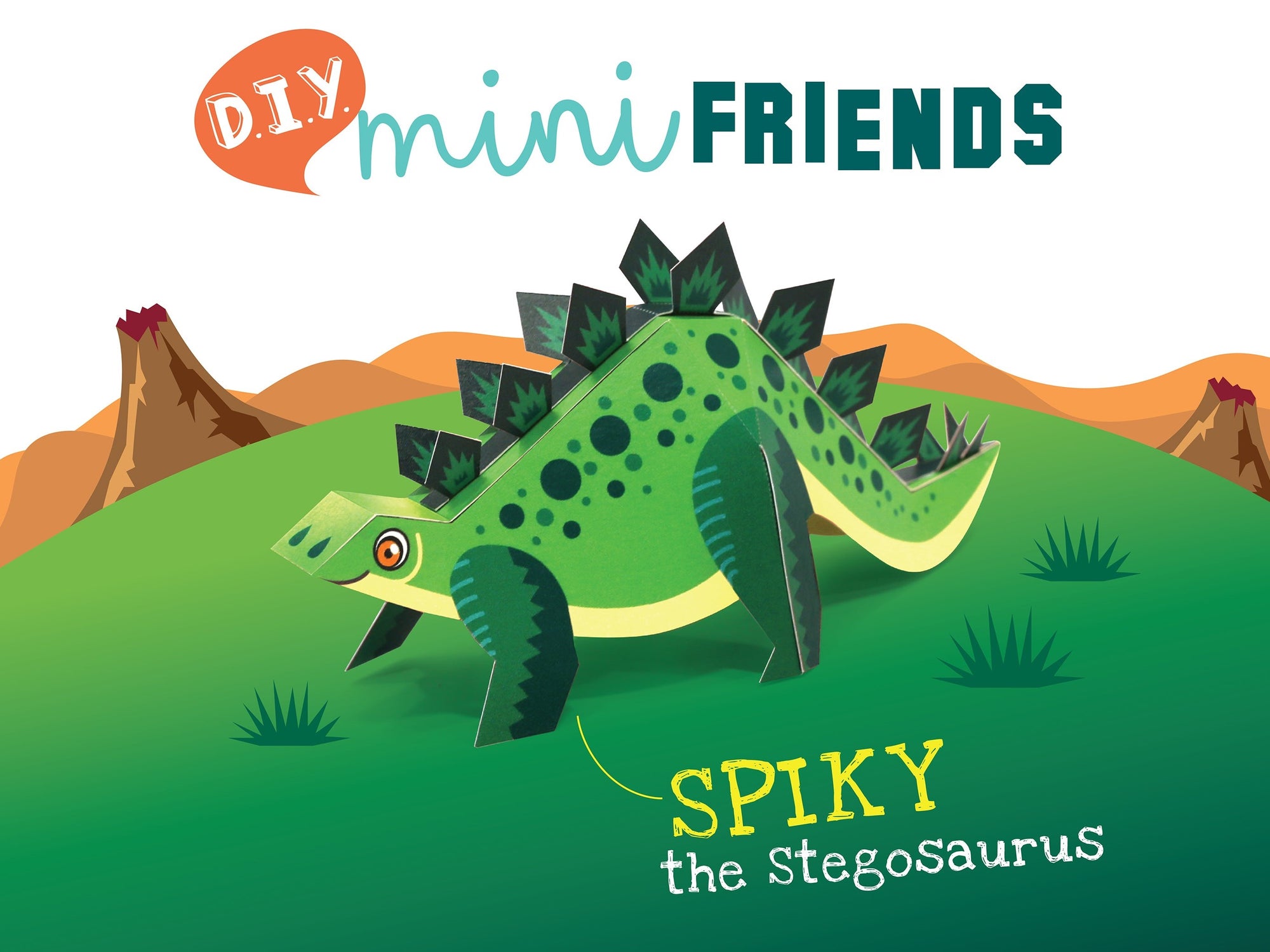 DIY Mini Friends | Prehistoric Animals Series : Stegosauras