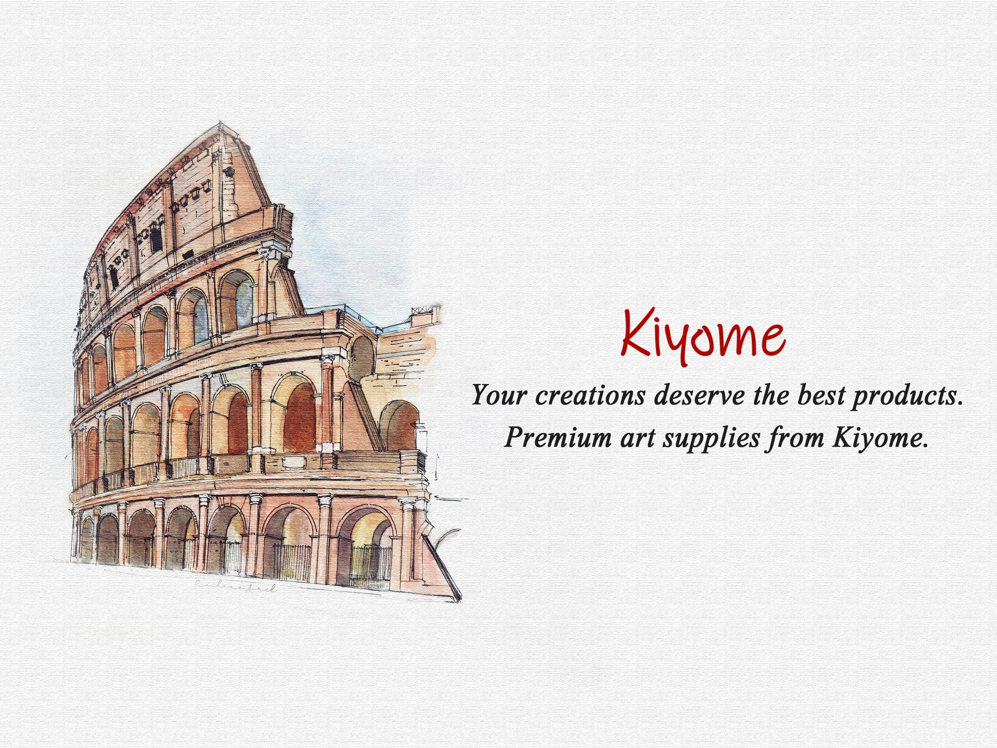 Kiyome Ivory Paper Sheets | 250 GSM | A4 | 25 Sheets