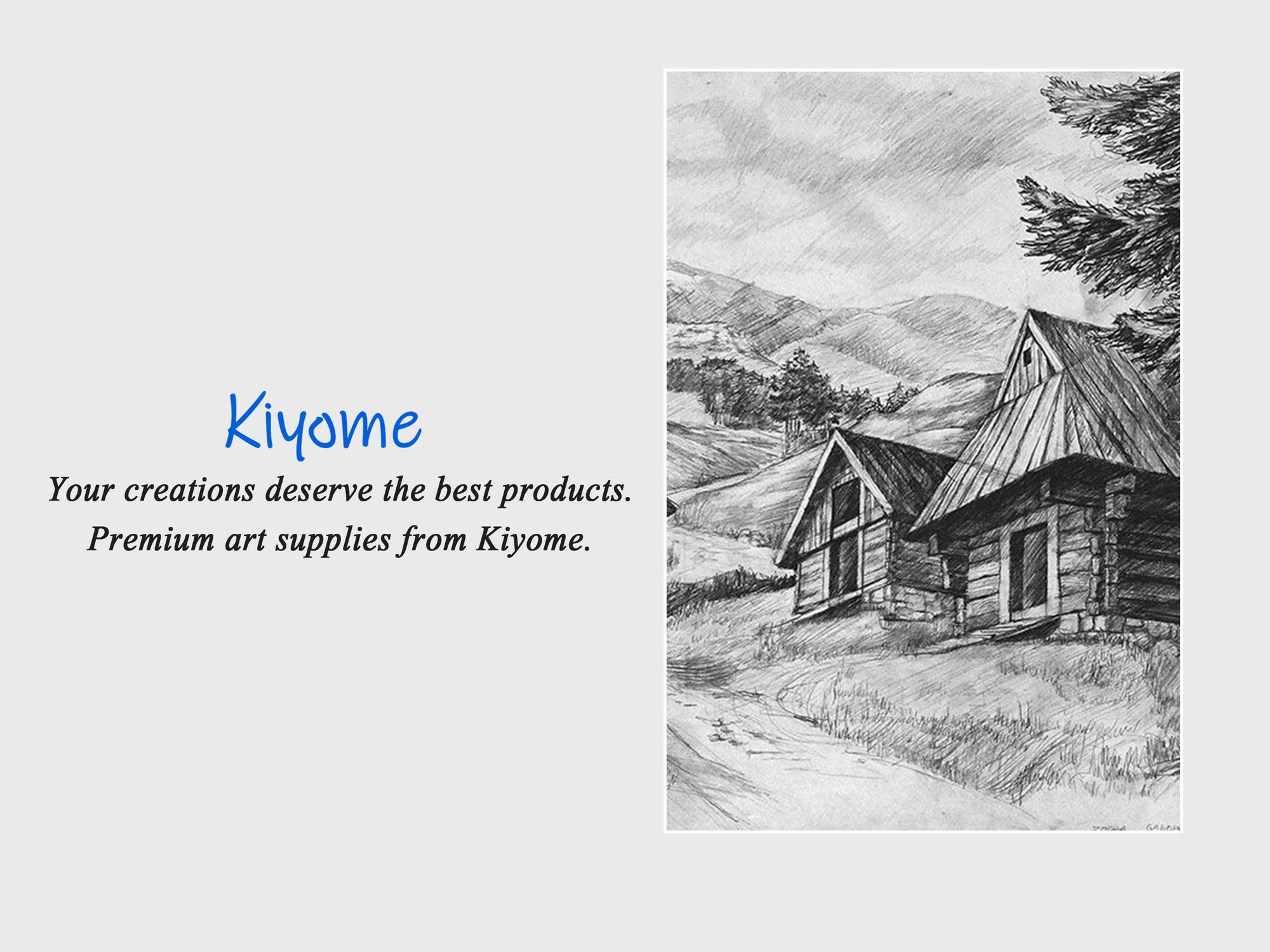 Kiyome Cartridge Paper | 200 GSM | A4 | 20 Sheets